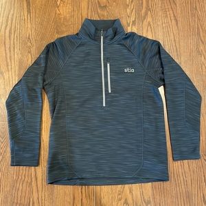 STIO Men's Gannett Peak Fleece Half Zip Size Large